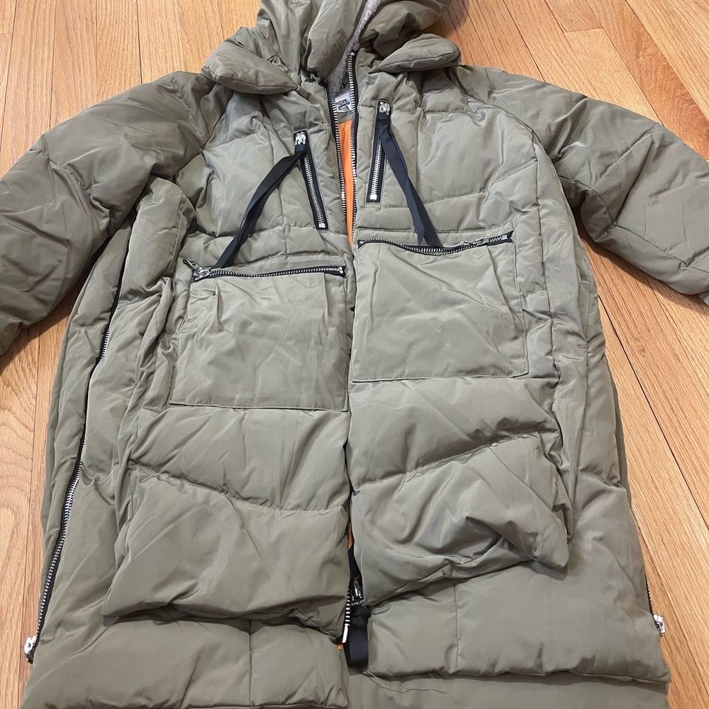 Orolay green winter coat